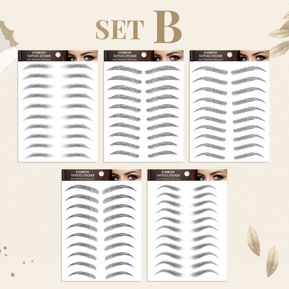 4D Waterproof Authentic Brow Sticker