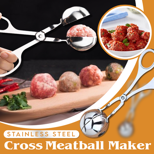 Stainless Steel Cross Meatball Maker